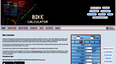 bikecalculator.com