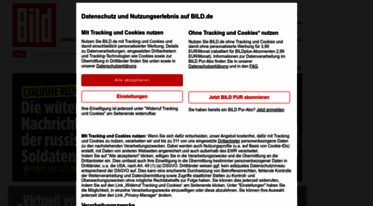 BILD DE AKTUELLE NACHRICHTEN intelligence overview