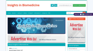 biomedicine.imedpub.com