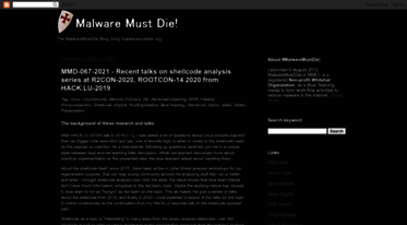 blog.malwaremustdie.org