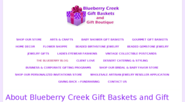 blueberrycreekgiftbaskets.net