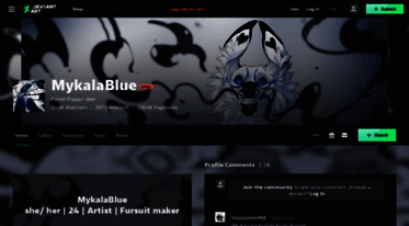 blueduskwolf.deviantart.com