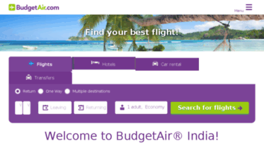 booking.budgetair.in