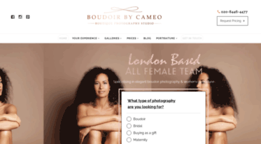 boudoirbycameo.com