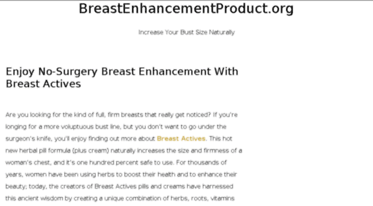 breastenhancementproduct.org