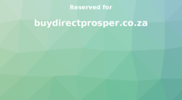 buydirectprosper.co.za