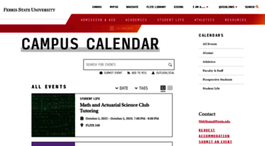 calendar.ferris.edu