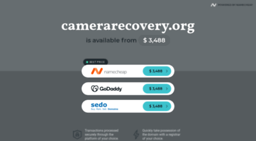 camerarecovery.org