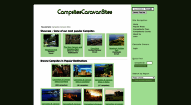 campsitescaravansites.co.uk