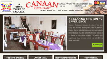 canaan-restaurant.com