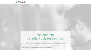 canadiansocialresearch.net