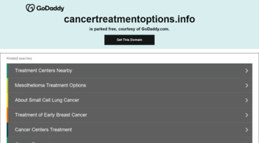 cancertreatmentoptions.info
