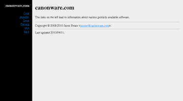 canonware.com