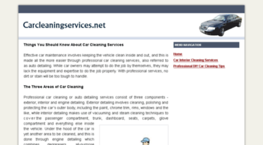 carcleaningservices.net