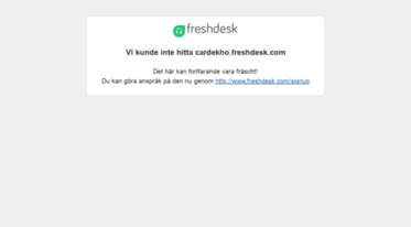 cardekho.freshdesk.com