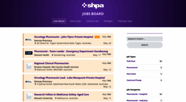 careers.shpa.org.au