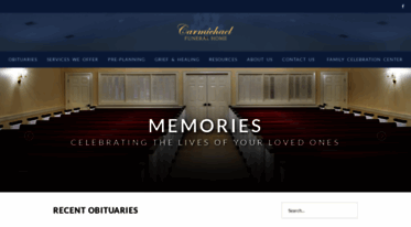 carmichaelfuneralhomes.com