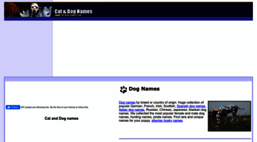 cat-dog-names.com