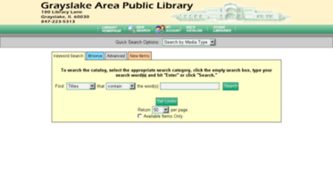 catalog.grayslake.info