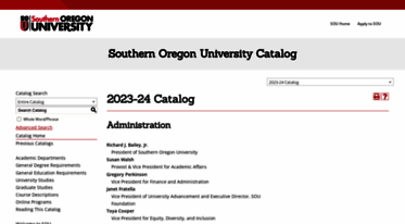 catalog.sou.edu