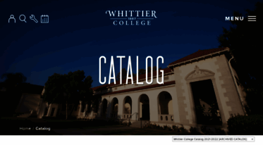 catalog.whittier.edu