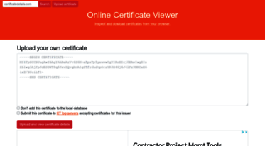 certificatedetails.com