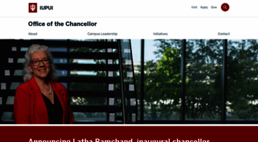 chancellor.iupui.edu