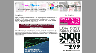 cheapflyers.co.uk