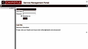 chipotle.service-now.com