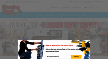cleaningdepotinc.com