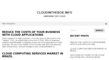 cloudinthebox.info