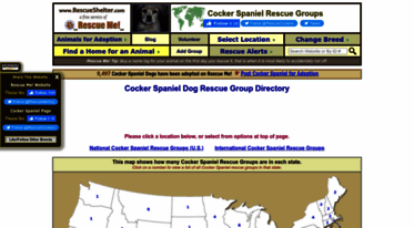 cockerspaniel.rescueshelter.com