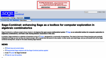 combinat.sagemath.org