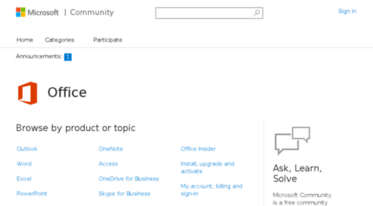 community.office365.com