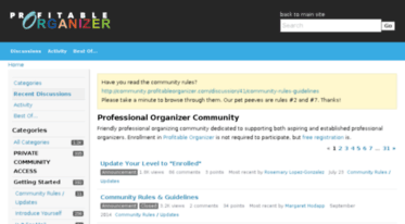 community.profitableorganizer.com
