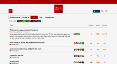 community.thewinesociety.com