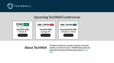 conferences.techwell.com
