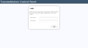 controlpanel.transwebtutors.com