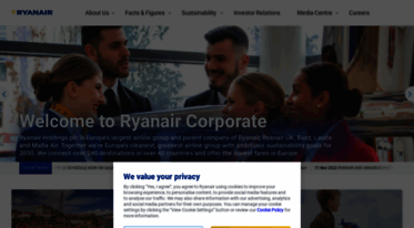 corporate.ryanair.com