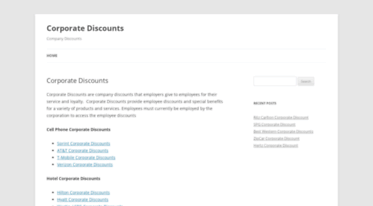 corporatediscounts.org