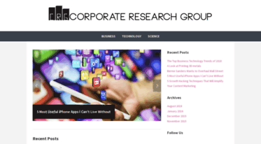 corporateresearchgroup.com