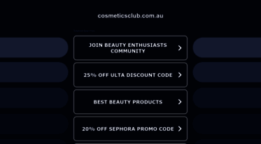 cosmeticsclub.com.au