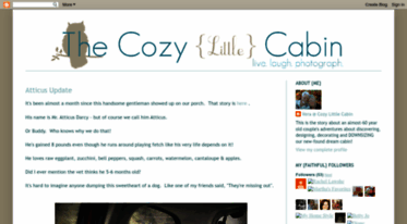 cozylittlecabin.blogspot.com