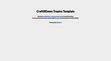 craftilldawn-ninja.buycraft.net