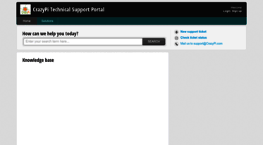 crazypi.freshdesk.com