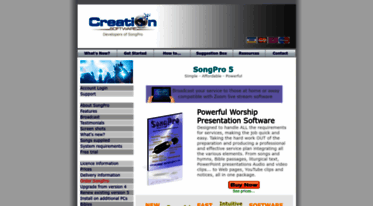 creationsoftware.com