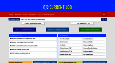 currentjob.in