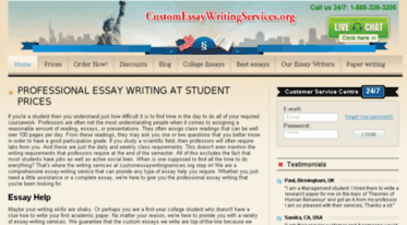 customessaywritingservices.org