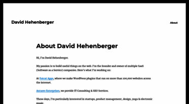 davidhehenberger.com