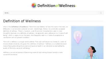 definitionofwellness.com